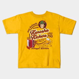 Kenosha Kickers the Polka King of the Midwest Kids T-Shirt